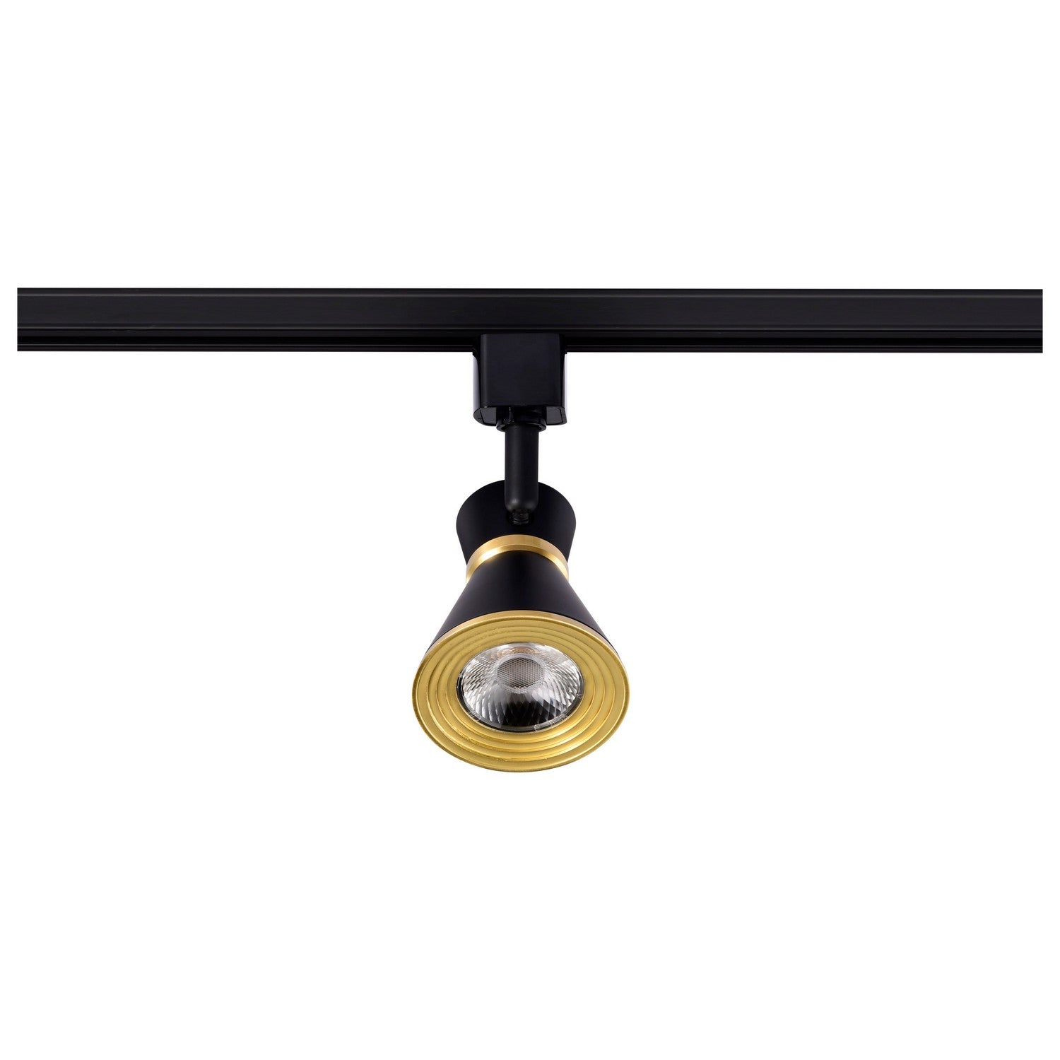 Nuvo Lighting - TH633 - LED Track Head - Matte Black / Brushed Brass