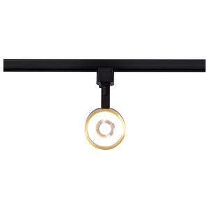 Nuvo Lighting - TH635 - LED Track Head - Matte Black / Brushed Brass