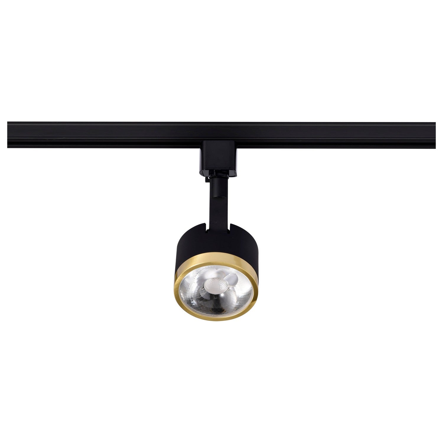 Nuvo Lighting - TH635 - LED Track Head - Matte Black / Brushed Brass