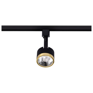 Nuvo Lighting - TH635 - LED Track Head - Matte Black / Brushed Brass