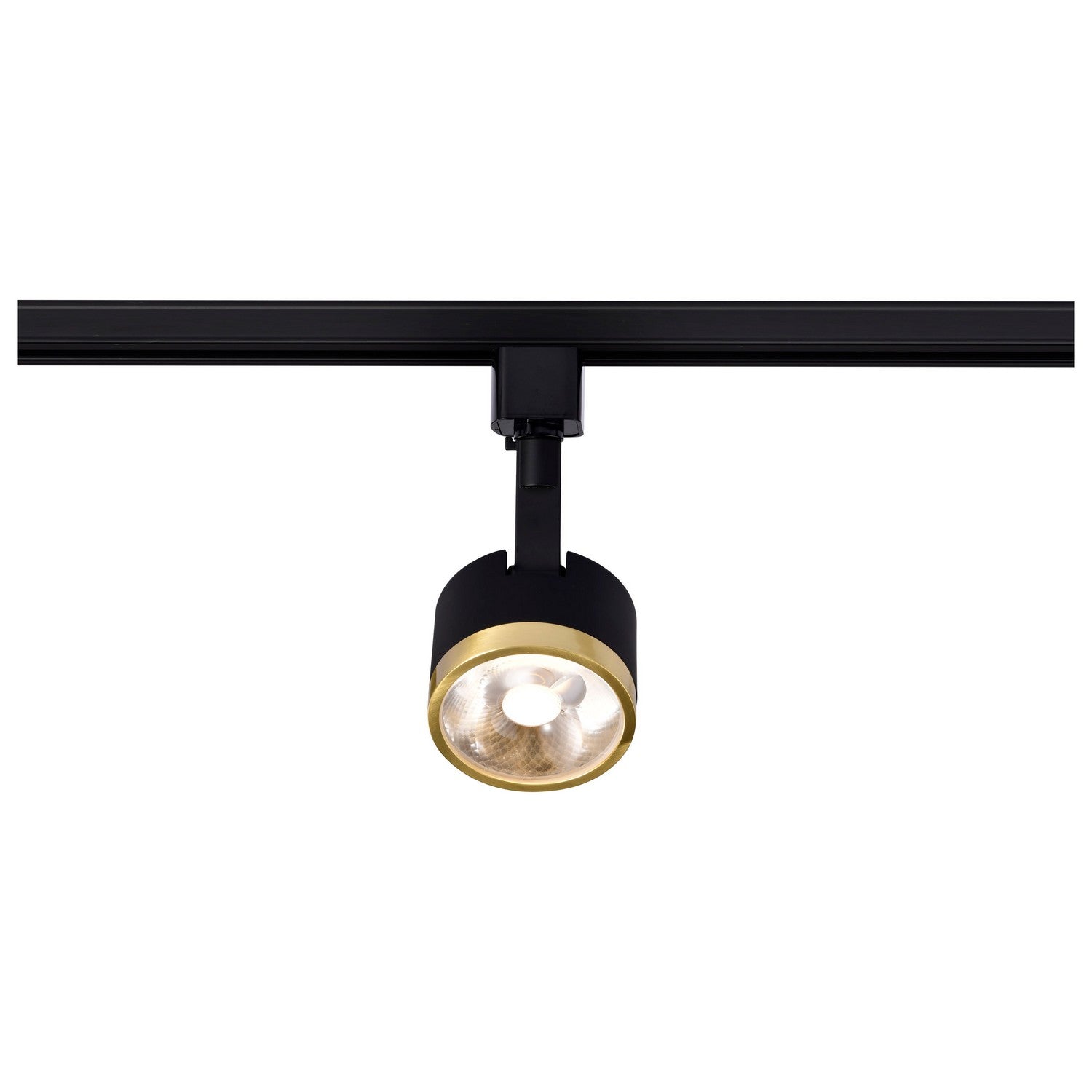 Nuvo Lighting - TH635 - LED Track Head - Matte Black / Brushed Brass