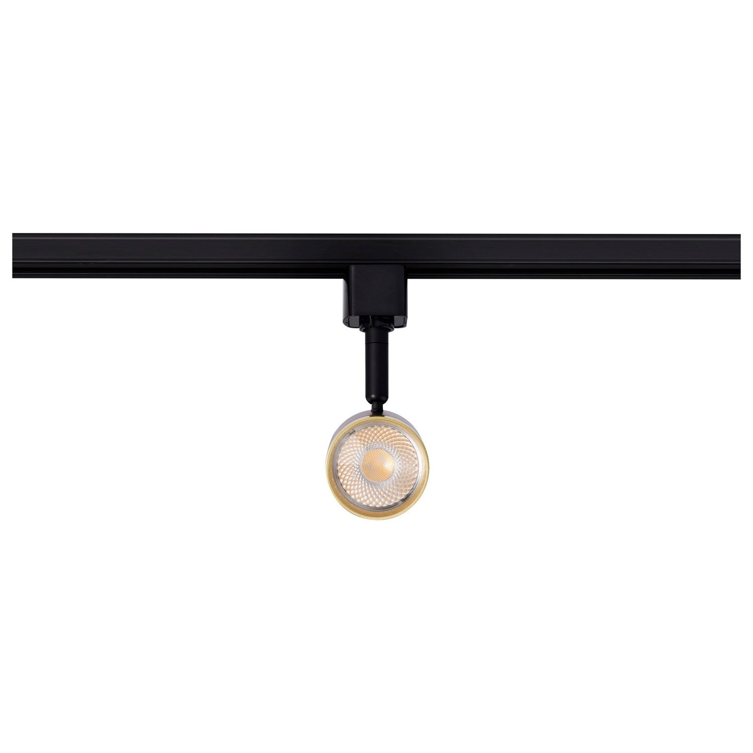 Nuvo Lighting - TH637 - LED Track Head - Matte Black / Brushed Brass