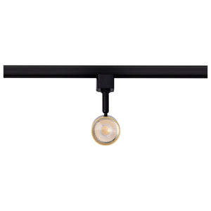 Nuvo Lighting - TH637 - LED Track Head - Matte Black / Brushed Brass