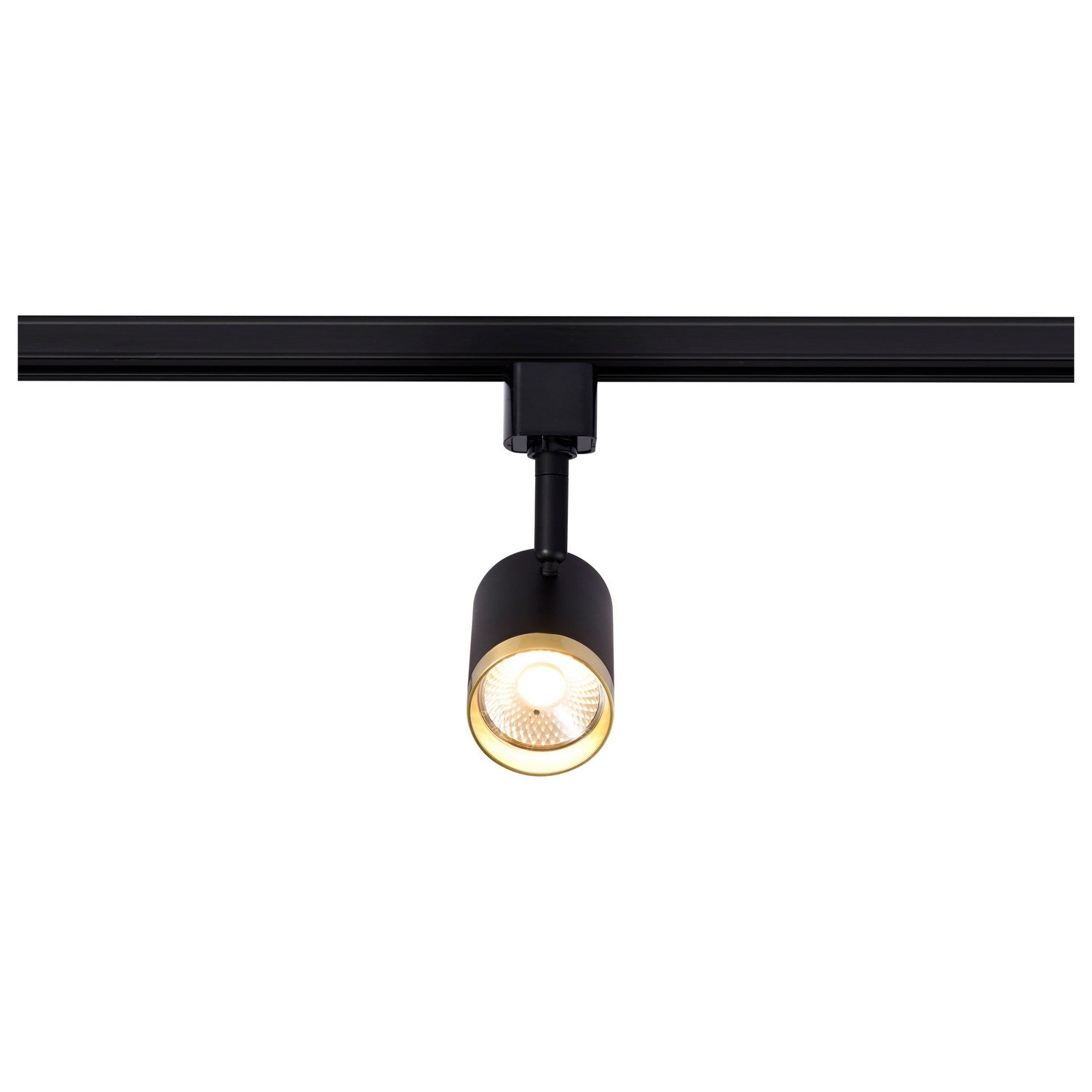 Nuvo Lighting - TH637 - LED Track Head - Matte Black / Brushed Brass