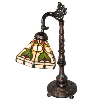 Meyda Tiffany - 244790 - One Light Table Lamp - Middleton - Mahogany Bronze