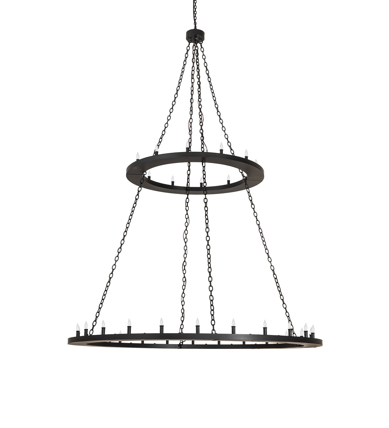 Meyda Tiffany - 264588 - 36 Light Chandelier - Loxley - Solar Black