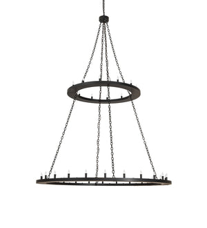 Meyda Tiffany - 264588 - 36 Light Chandelier - Loxley - Solar Black