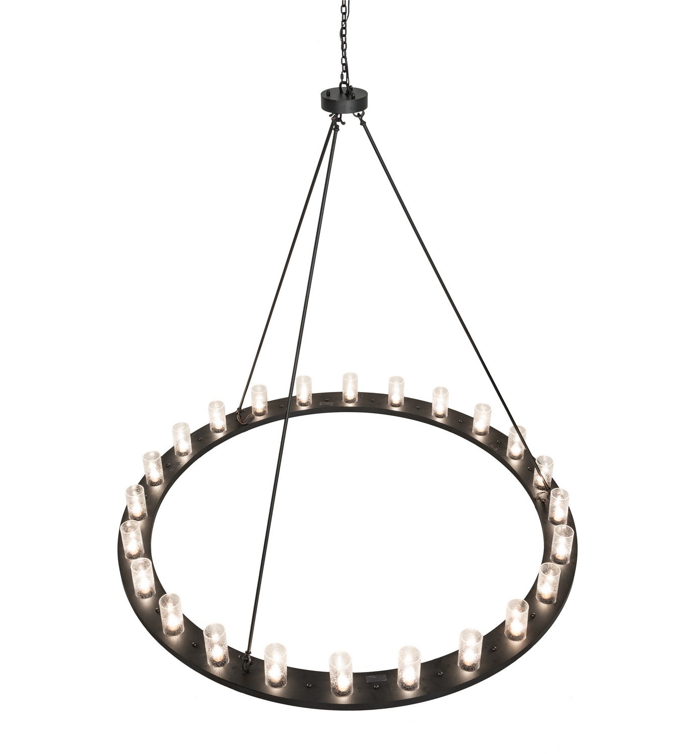 Meyda Tiffany - 266590 - 24 Light Chandelier - Loxley - Solar Black