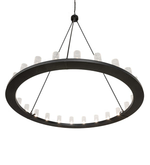 Meyda Tiffany - 266590 - 24 Light Chandelier - Loxley - Solar Black