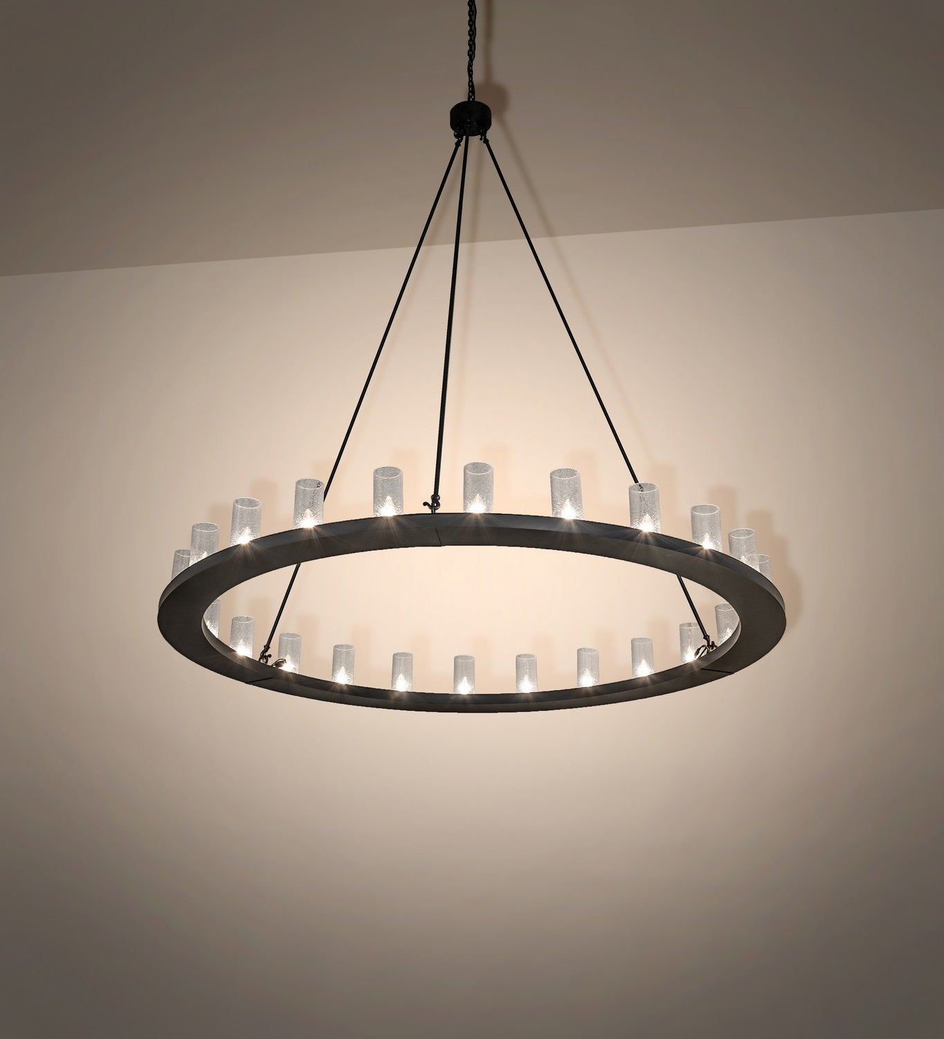 Meyda Tiffany - 266590 - 24 Light Chandelier - Loxley - Solar Black