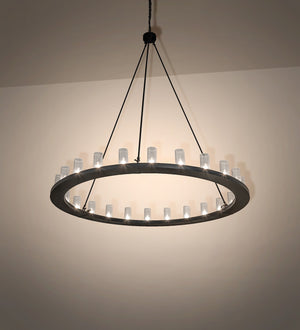 Meyda Tiffany - 266590 - 24 Light Chandelier - Loxley - Solar Black