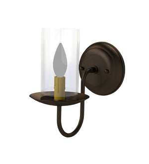 Meyda Tiffany - 268778 - One Light Wall Sconce - Loxley - Oil Rubbed Bronze