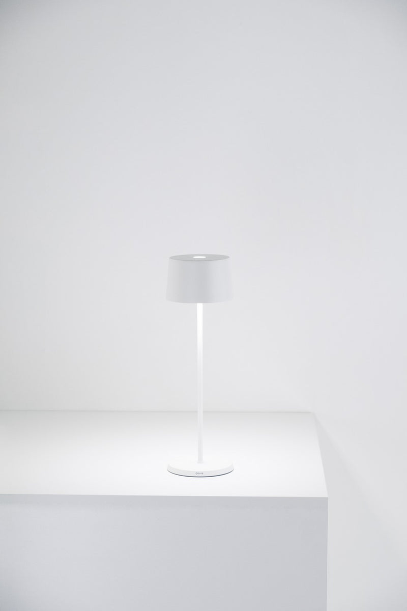 Zafferano - LD0850B4 - LED Table Lamp - Olivia - White