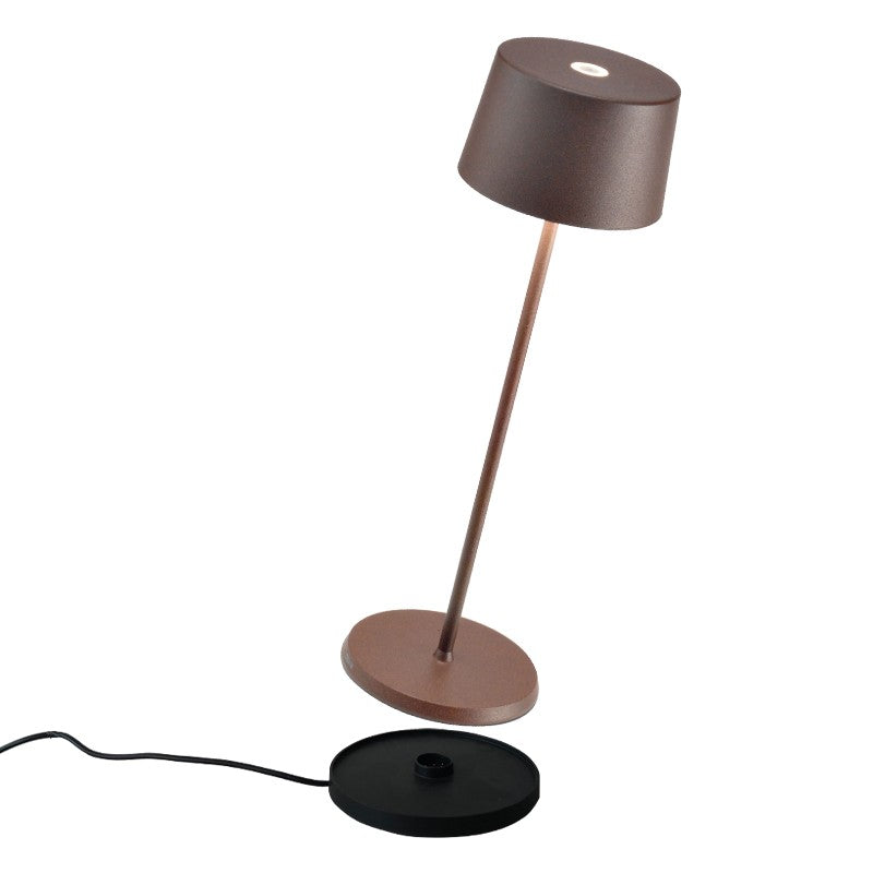 Zafferano - LD0850R4 - LED Table Lamp - Olivia - Rust