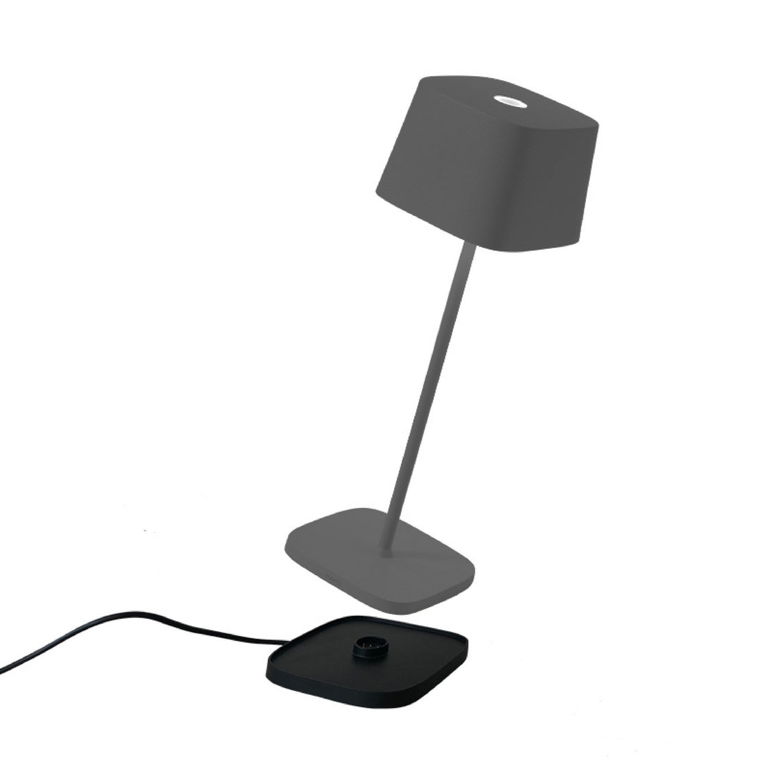 Zafferano - LD0870N4 - LED Table Lamp - Ofelia - Dark Grey