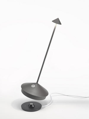 Zafferano - LD0650N4 - LED Table Lamp - Pina - Dark grey