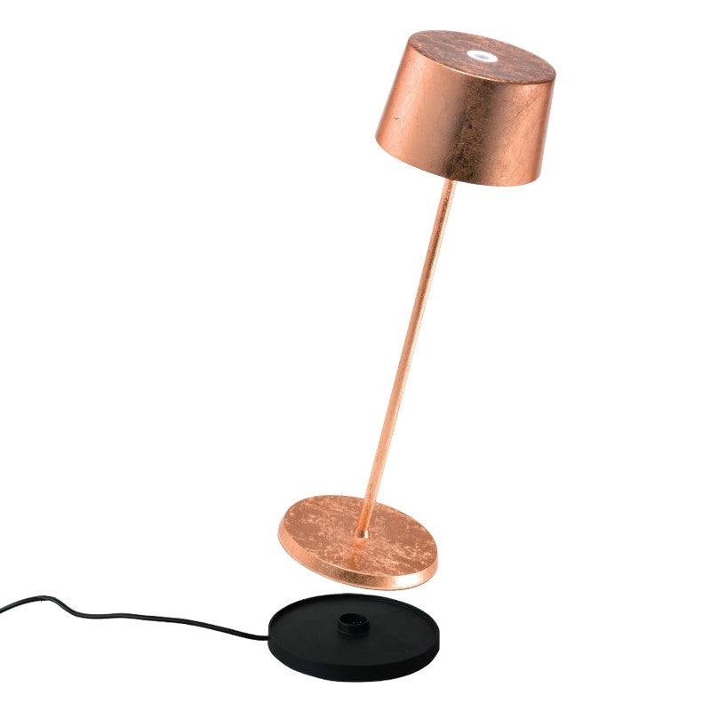 Zafferano - LD0850RFR - LED Table Lamp - Olivia - Copper leaf