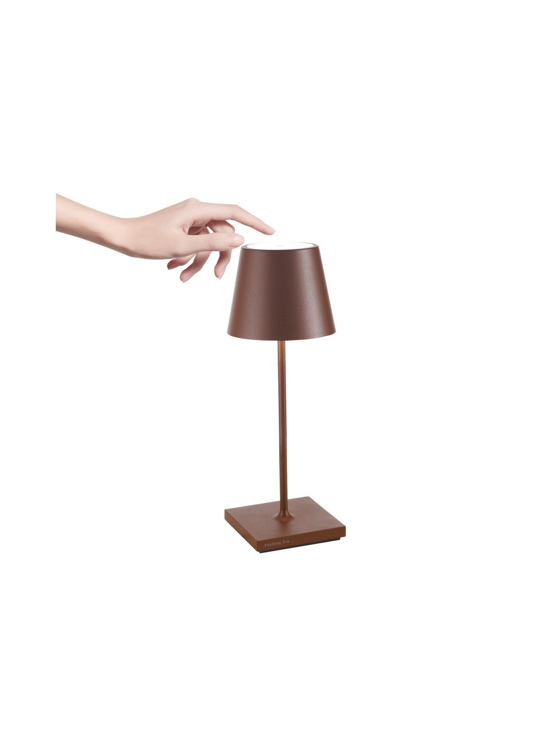 Zafferano - LD0320R4 - LED Table Lamp - Poldina Pro - Rust