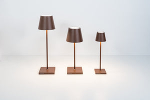 Zafferano - LD0320R4 - LED Table Lamp - Poldina Pro - Rust