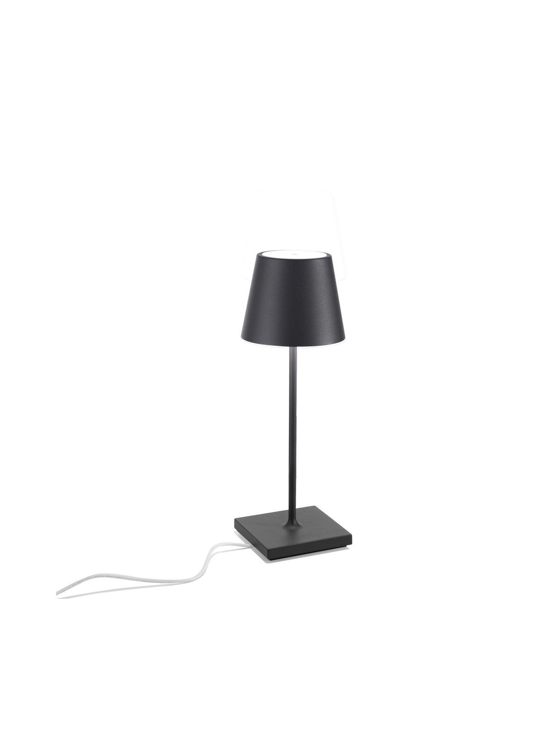 Zafferano - LD0320N4 - LED Table Lamp - Poldina Pro - Dark grey