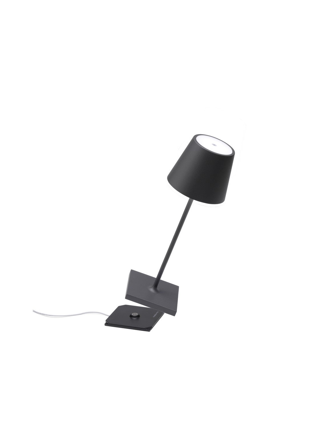 Zafferano - LD0320N4 - LED Table Lamp - Poldina Pro - Dark grey