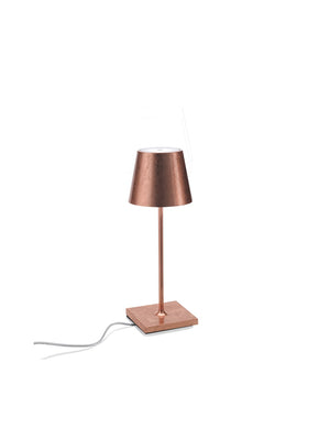 Zafferano - LD0320RFR - LED Table Lamp - Poldina Pro - Copper leaf