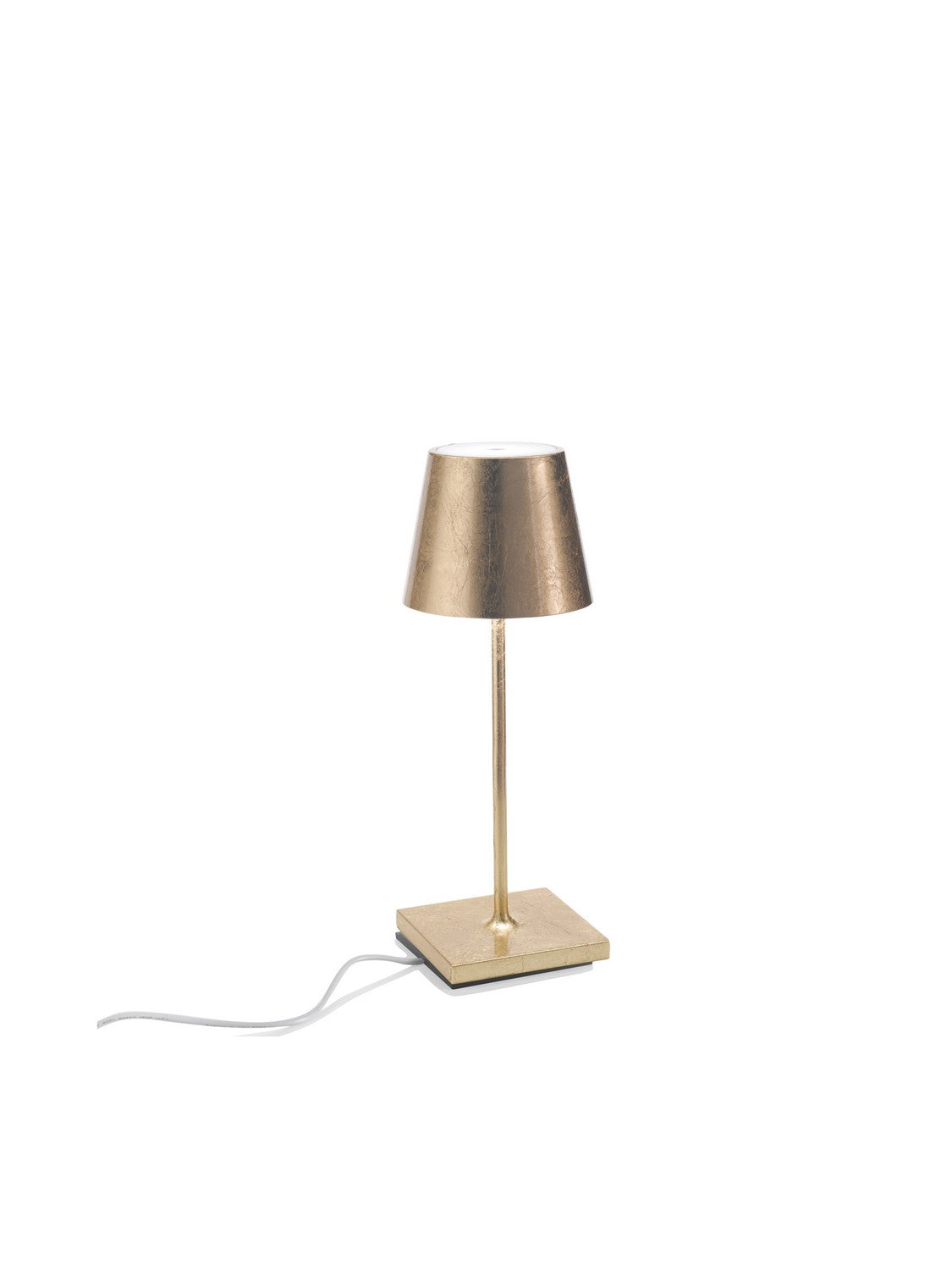 Zafferano - LD0320BFO - LED Table Lamp - Poldina Pro - Gold leaf