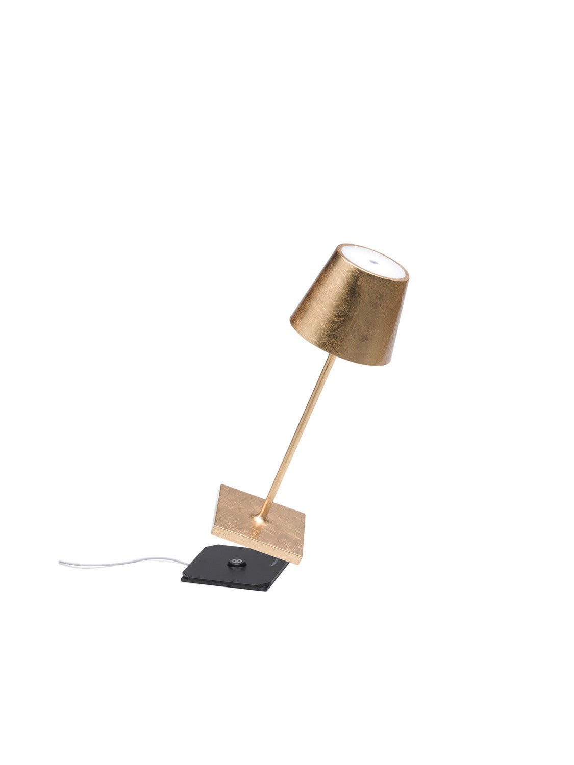 Zafferano - LD0320BFO - LED Table Lamp - Poldina Pro - Gold leaf