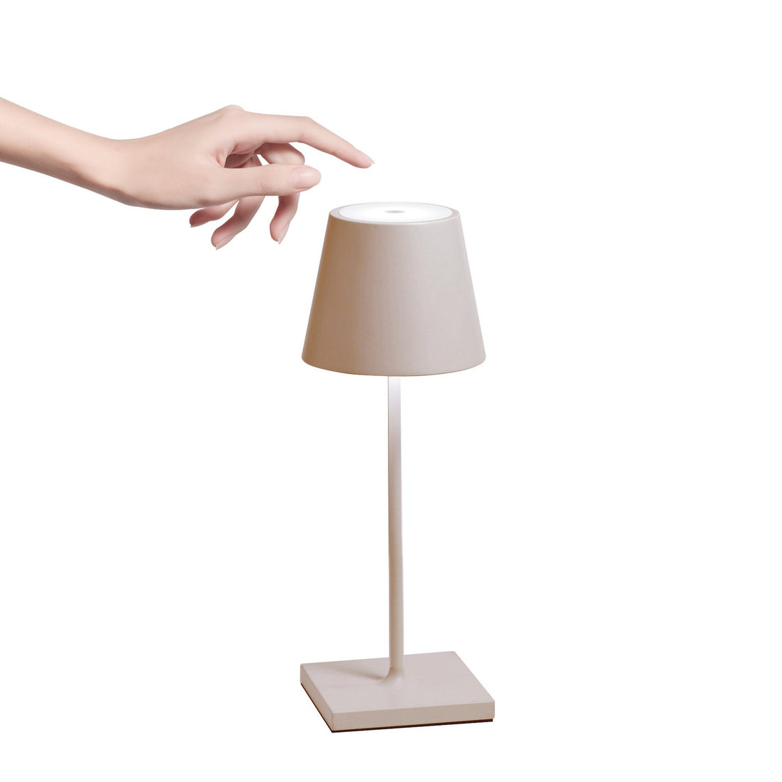 Zafferano - LD0320S4 - LED Table Lamp - Poldina - Sand