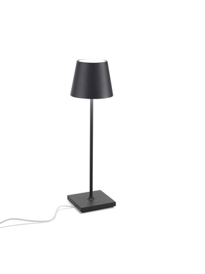 Zafferano - LD0340N4 - LED Table Lamp - Poldina Pro - Dark grey