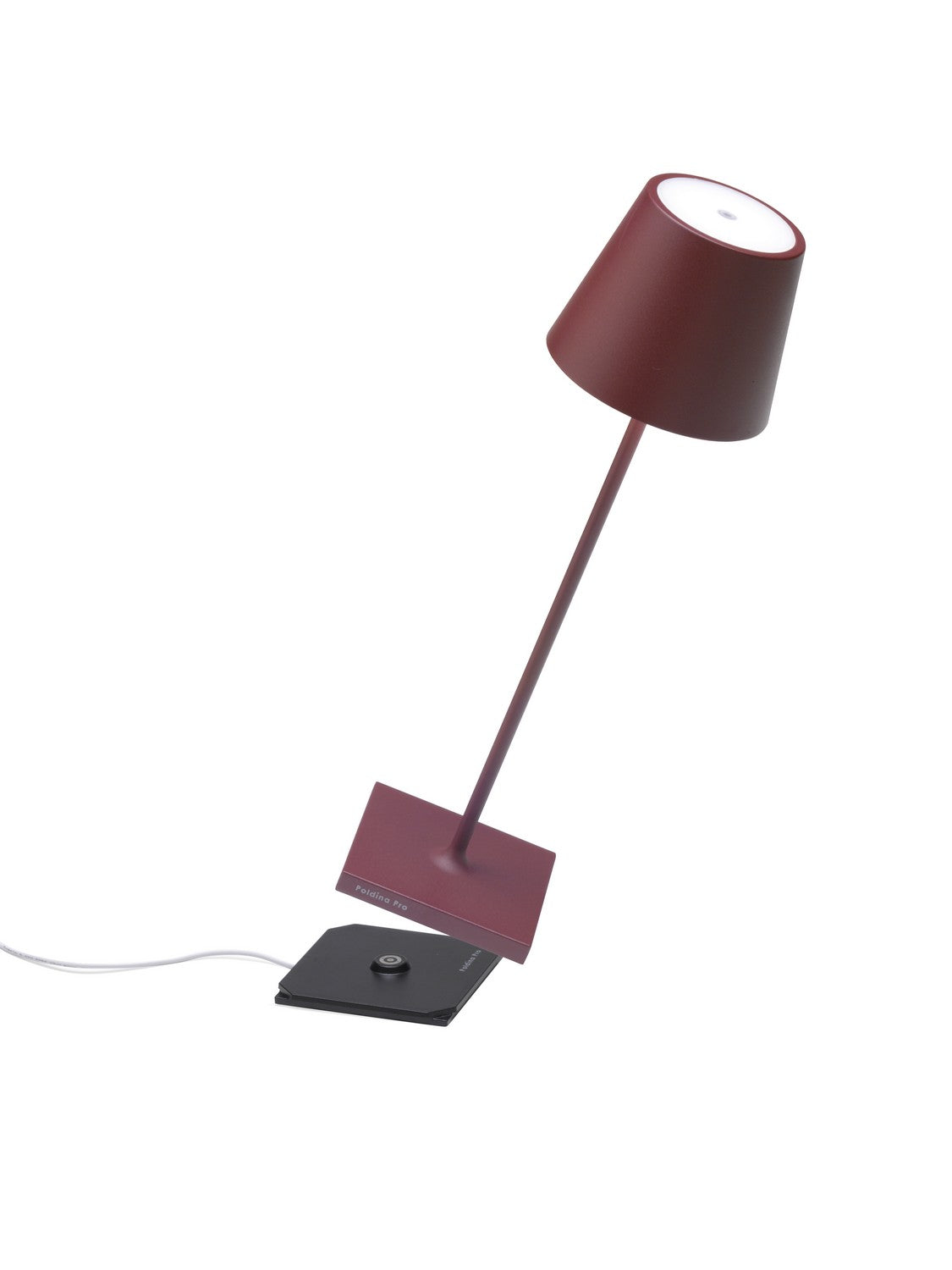 Zafferano - LD0340X4 - LED Table Lamp - Poldina Pro - Burgundy