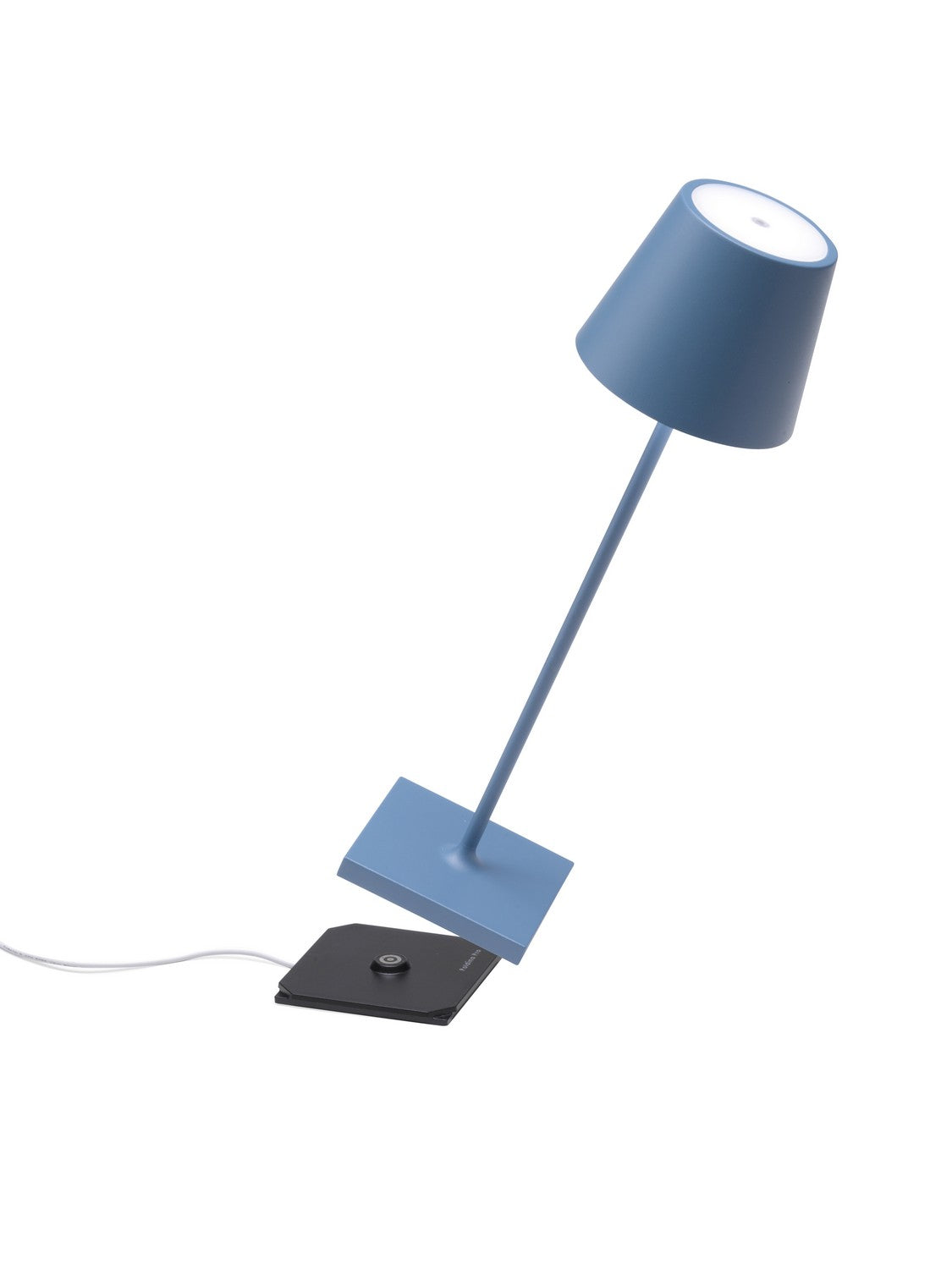 Zafferano - LD0340A4 - LED Table Lamp - Poldina Pro - Avio Blue