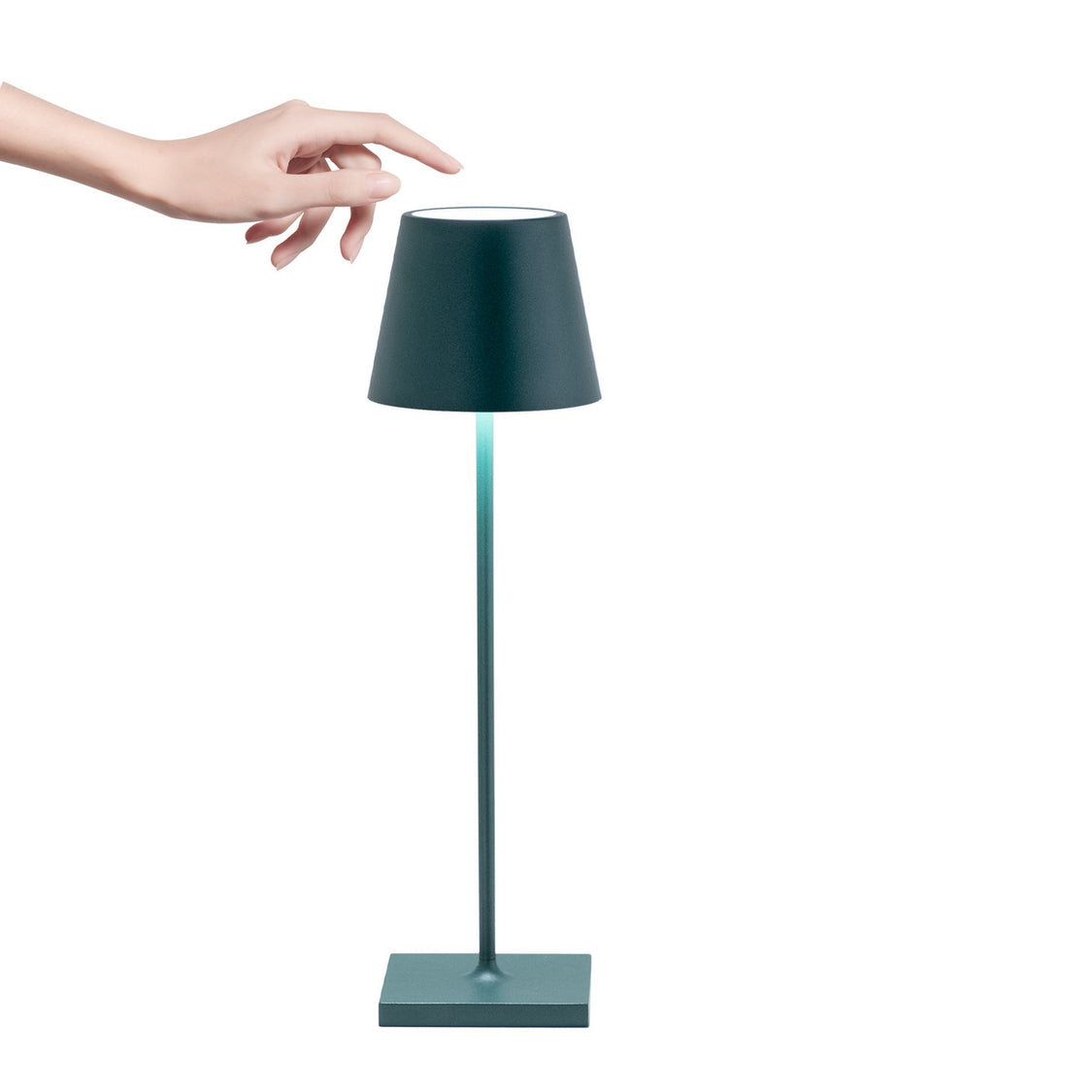 Zafferano - LD0340M4 - LED Table Lamp - Poldina Pro - Dark Green