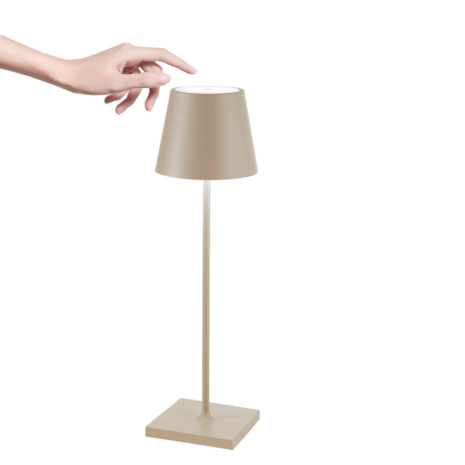 Zafferano - LD0340S4 - LED Table Lamp - Poldina Pro - Sand