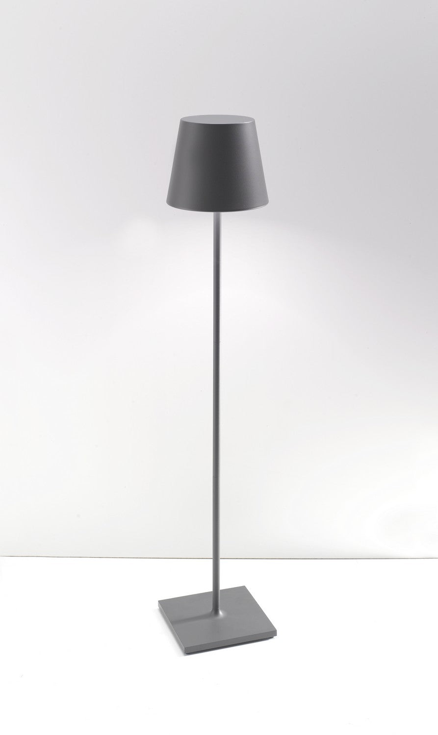 Zafferano - LD0360N3 - LED Floor Lamp - Poldina Pro - Dark grey