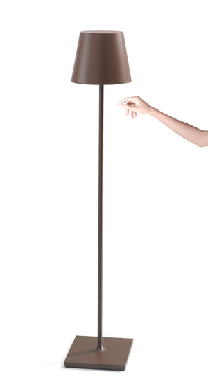 Zafferano - LD0360R3 - LED Floor Lamp - Poldina Pro - Rust