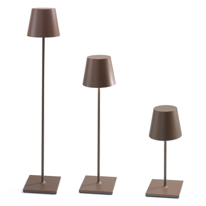 Zafferano - LD0360R3 - LED Floor Lamp - Poldina Pro - Rust