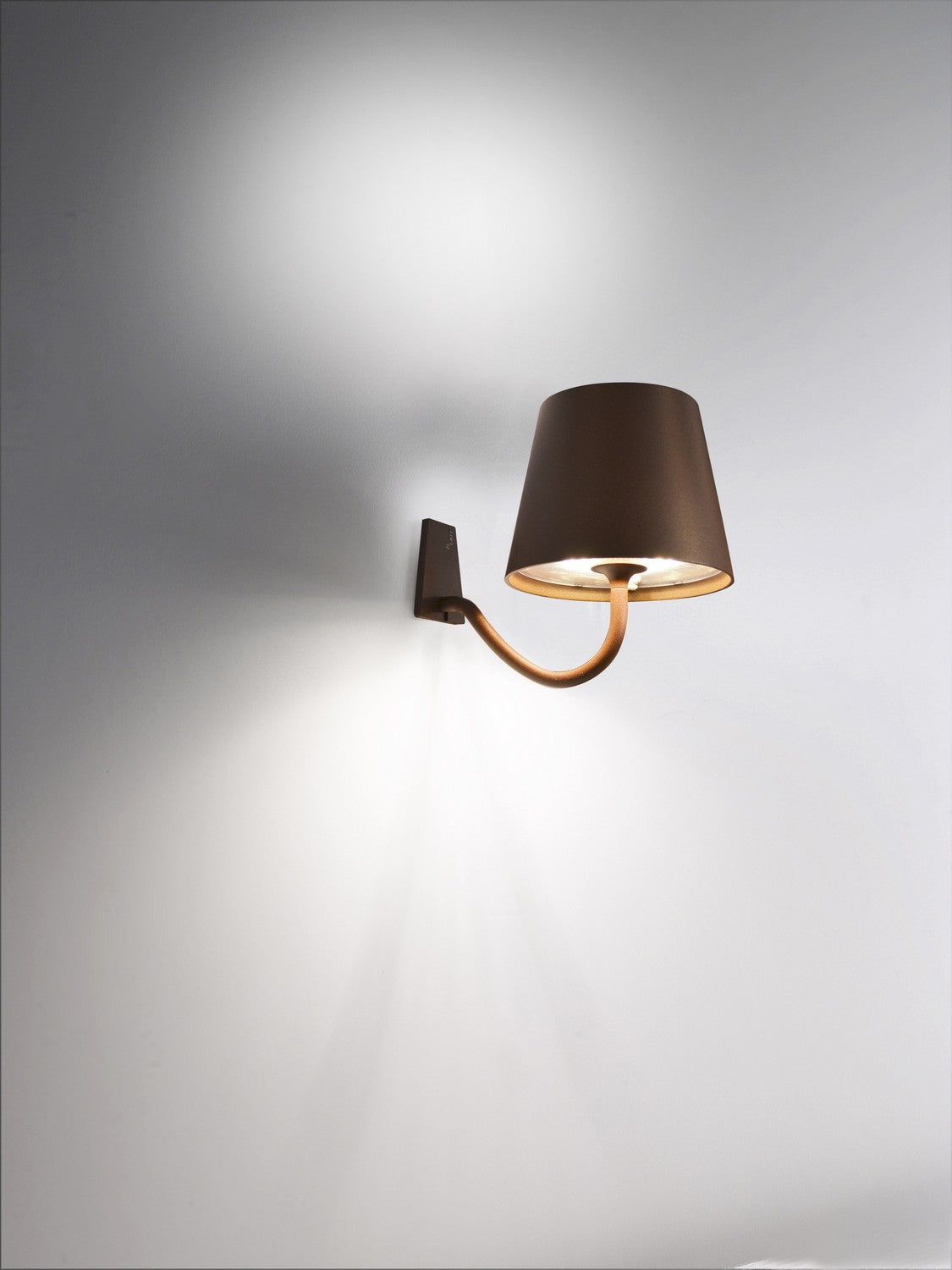 Zafferano - LD0288R4 - LED Wall Lamp - Poldina - Rust