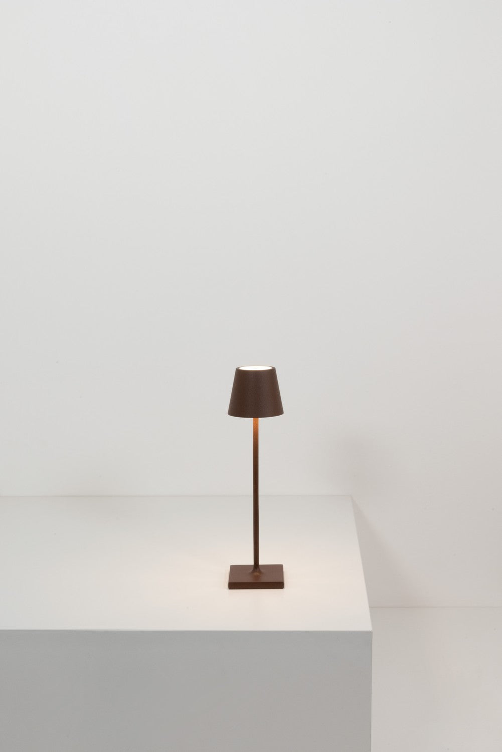 Zafferano - LD0490R3 - LED Table Lamp - Poldina - Rust