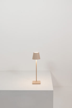 Zafferano - LD0490S3 - LED Table Lamp - Poldina - Sand