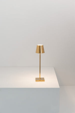 Zafferano - LD0490O3 - LED Table Lamp - Poldina - Gold