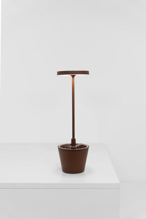 Zafferano - LD0420R4 - LED Table Lamp - Poldina - Rust