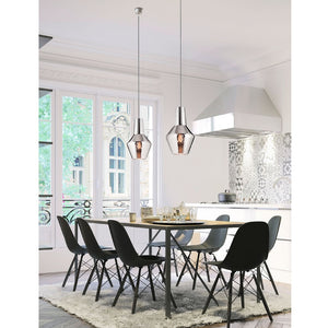 Zafferano - ZA-LRM0121 - One Light Pendant - Romeo & Giulietta - Silver