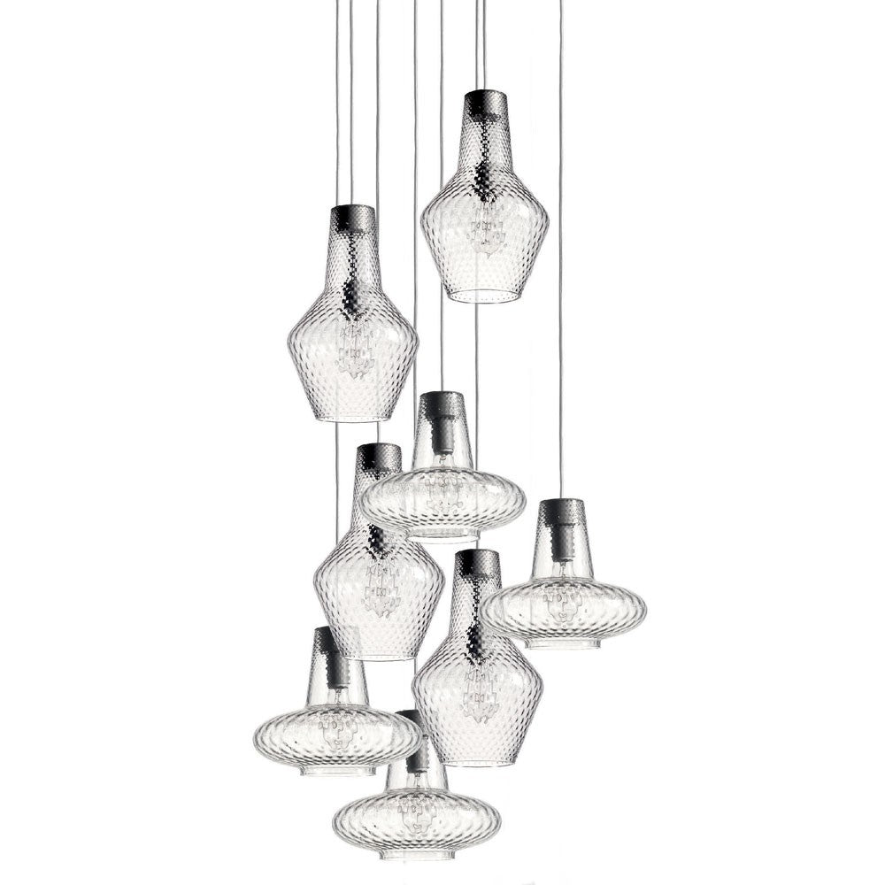 Zafferano - ZA-LRM1101 - One Light Pendant - Romeo & Giulietta - Clear