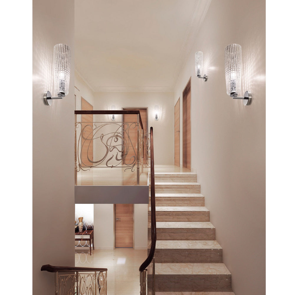 Zafferano - ZA-LPR0801 - One Light Wall Sconce - Perle - Clear