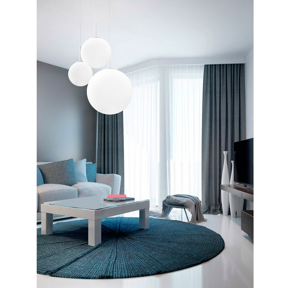 Zafferano - ZA-LL4100B - One Light Pendant - Sferis - White