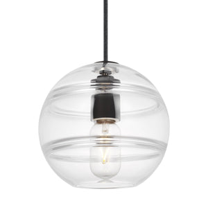 Visual Comfort Modern - 700TDSDNGPCB - One Light Pendant - Sedona - Nightshade Black