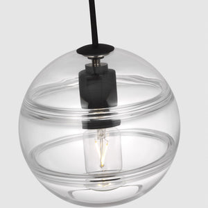 Visual Comfort Modern - 700TDSDNGPCB - One Light Pendant - Sedona - Nightshade Black