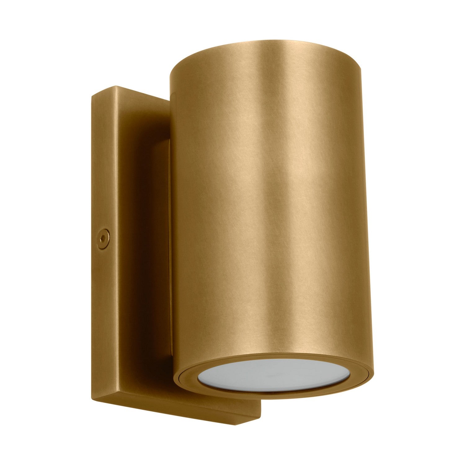 Visual Comfort Modern - SLOWS28827NB - LED Outdoor Wall Mount - Pressa - Natural Brass