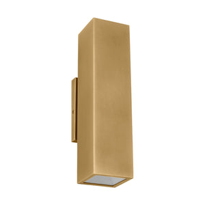 Visual Comfort Modern - SLOWS29327NB - LED Outdoor Wall Mount - Pressa - Natural Brass